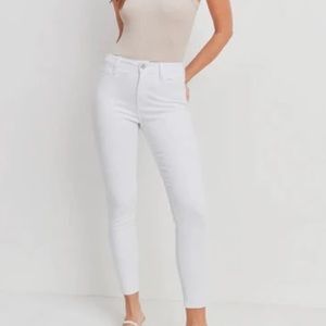 Just Black Denim White Skinny Jeans